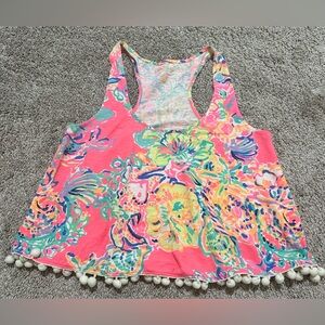 Lilly Pulitzer Multicolored Floral Tank Top
